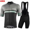 Summer Cycling Jersey Set Men Cycling Clothing Bicycle Uniform Breathable Mountain Bike Clothes Mallot Ciclismo Hombre Verano