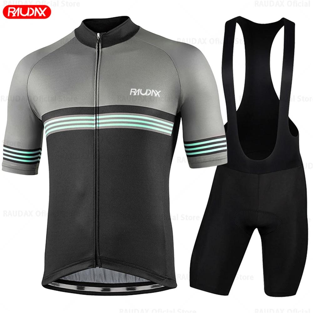 Summer Cycling Jersey Set Men Cycling Clothing Bicycle Uniform Breathable Mountain Bike Clothes Mallot Ciclismo Hombre Verano