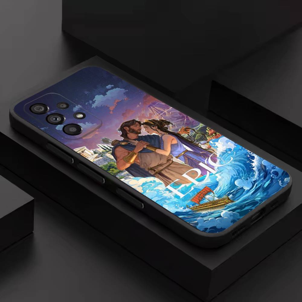 

Music E-Epic Art The Musical For Samsung S 26,25,24,23,22,30,21,10,9,Ultra,Plus,Lite,FE,4,5G Black Soft Case Phone Case SamsungS235G
