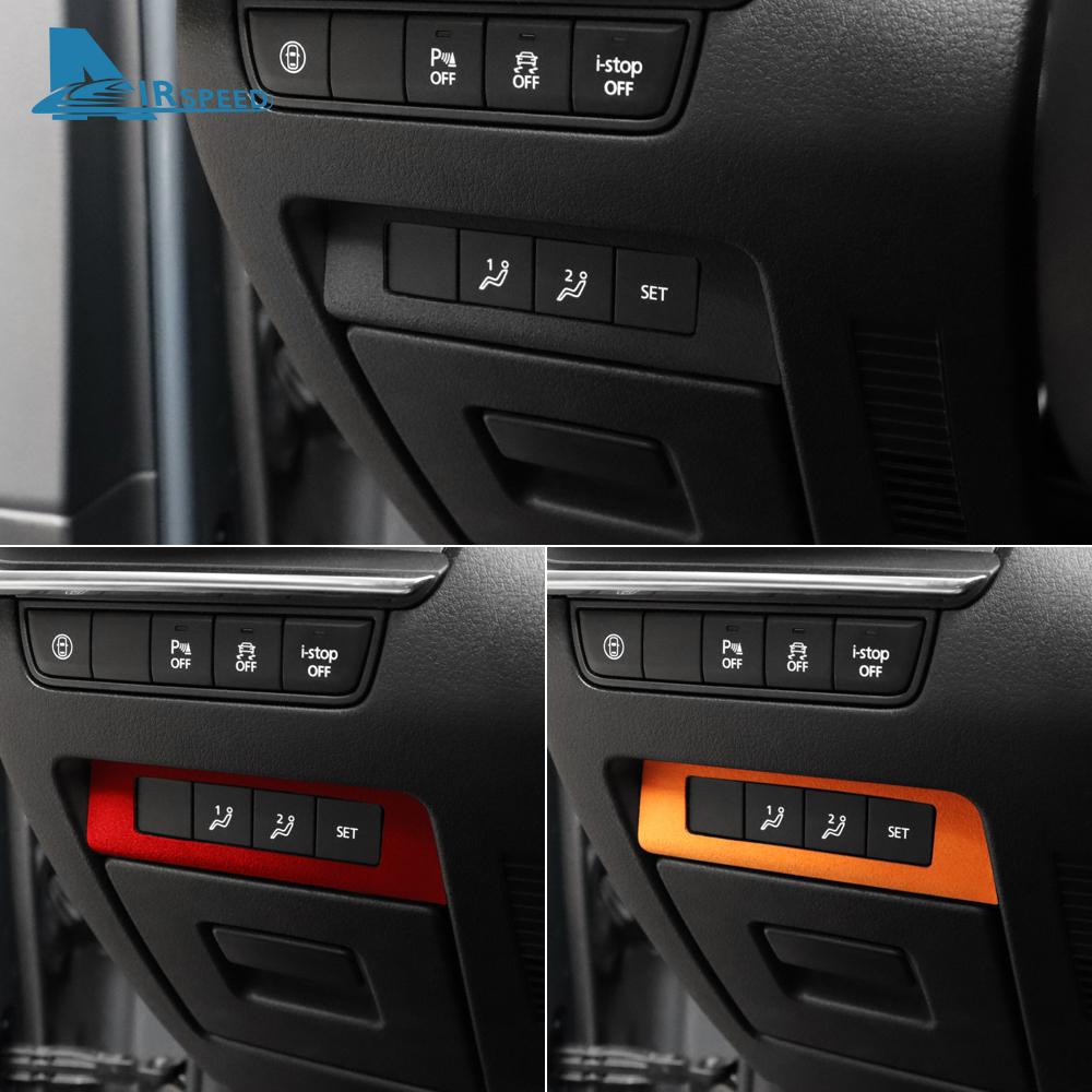 Top Suede Trim LHD RHD Sticker For Mazda 3 Axela BP CX-30 2019 2020 2025 2025 2025 2025 2025 Car Seat Memory Adjustment Panel