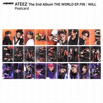 2. album WORLD EP.FIN Pohľadnica KPOP K-POP
