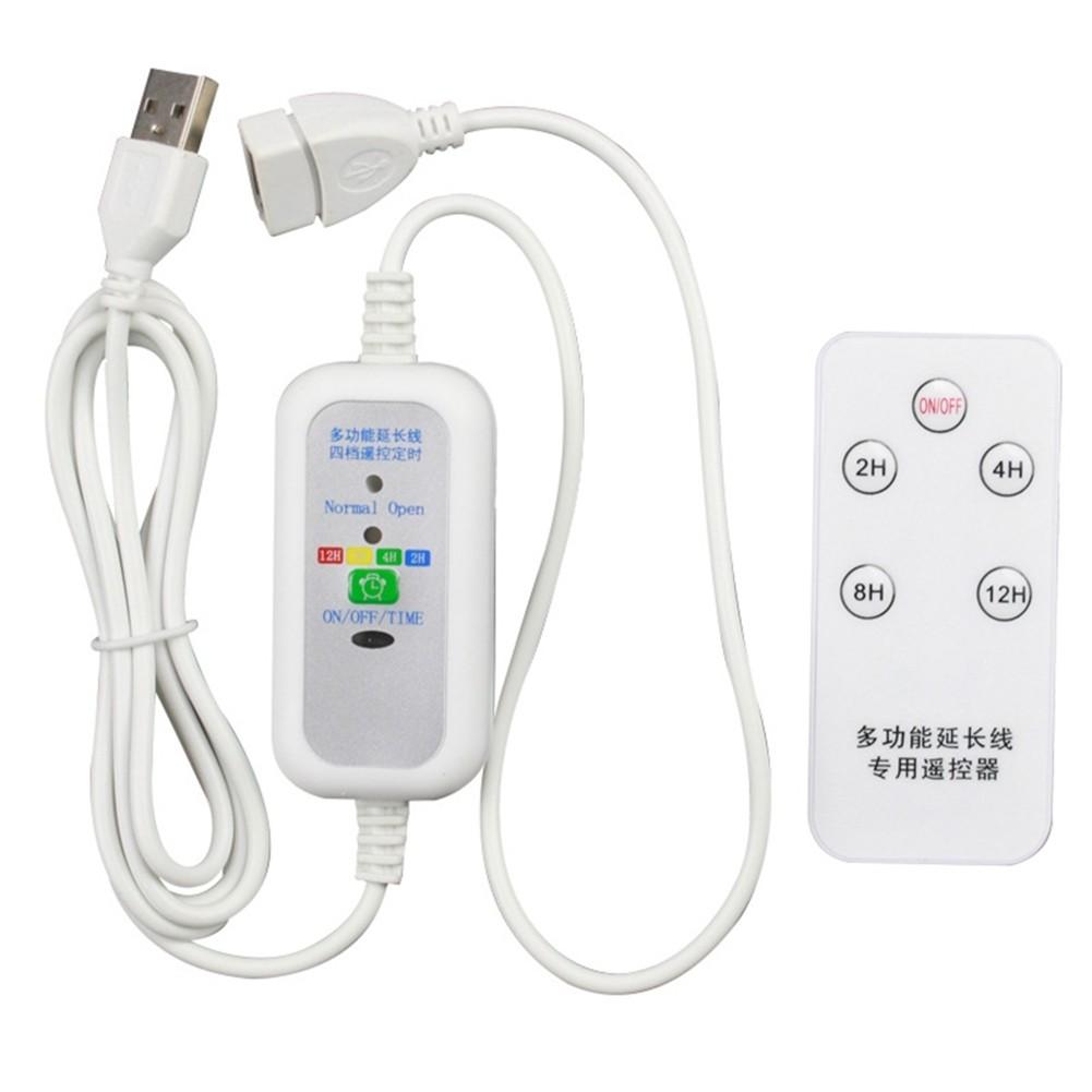 For USB Timing Cable with Remote for Flexible Lighting and Fan Control
