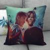 Custom Supernatural Pillowcase Wedding Decorative Cotton Linen Pillow Case For Home Pillow Cover 45X45(One Sides)