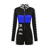 Womens Racing Bodysuit Cosplay Costume Stage Performance Outfit F1 Style Motorbike Suit S-XXL