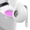 Color Changing Toilet Light Bathroom LED Toilet Bowl Light Smart Toilet Light Battery Powered Light For Home Apartment Hotel