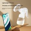 BPA-Free Manual Breast Pump Set with Piston Pump System - Includes 6.09oz Bottle and Nipple, Durable Plastic for Breastfeeding and Milk Storage