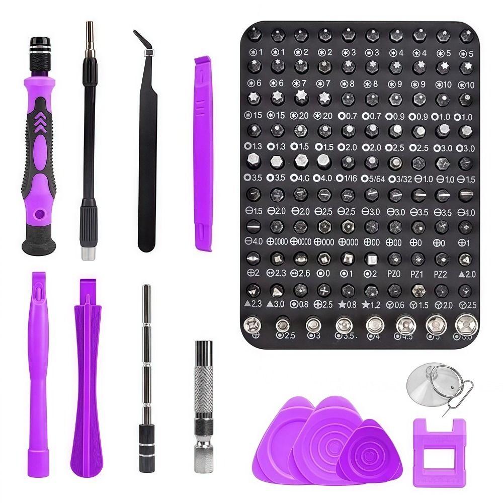115-in-1 Precision Screwdriver Set Portable Durable Magnetic Repair Tool Kit Multi-functional Screwdriver Kit For Home Repair