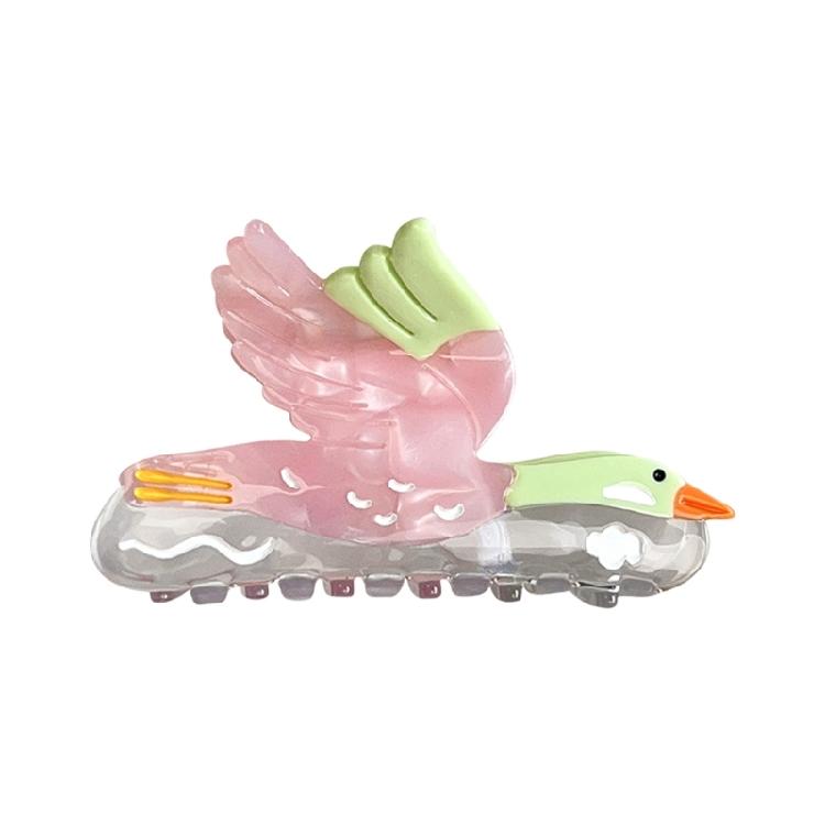 Acetate Hair Claw Clip in Wild Gooses Designs Women's Hair Accessory Fashion Hair Decoration for Fashion Enthusiasts