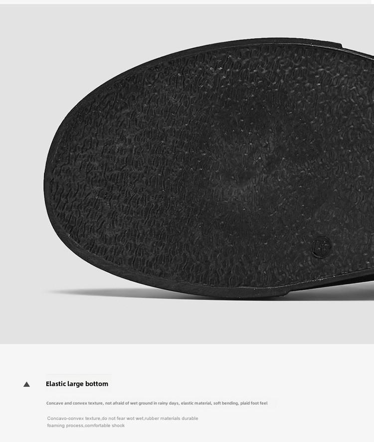 2024 Trendy Men's Spring Shoes: Soft, Wear-Resistant, Versatile Casuals with Thick Soles for Labor Protection