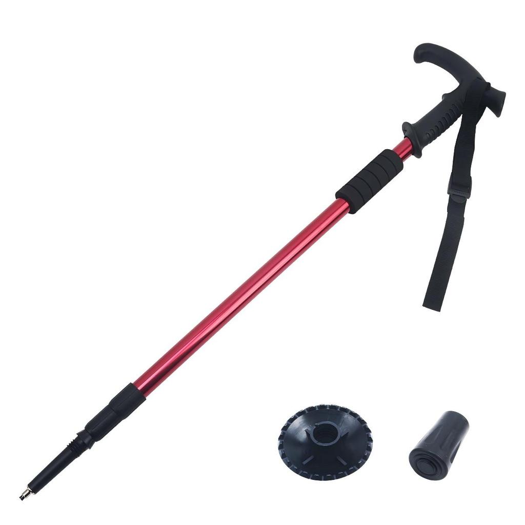 Outdoor Trekking Sticks Telescopic Walking Poles Aluminum Alloy