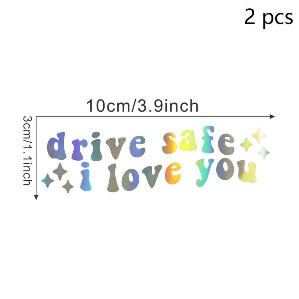 Car Window Decal, Car Decal Sticker Decor | Car Rearview Mirror Reflector Decal Decor