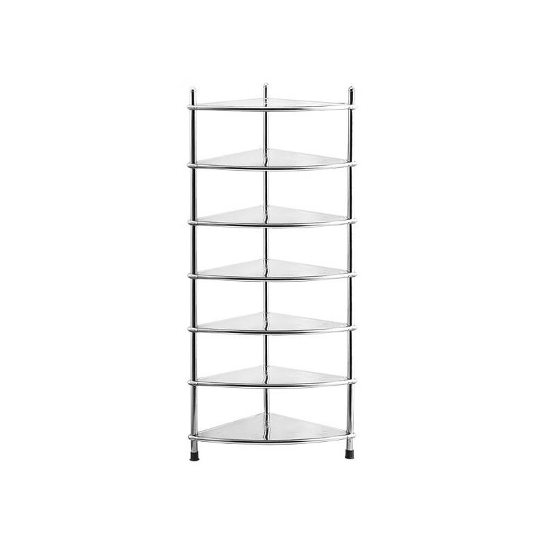 Yingbang Stainless Steel Corner Storage Shelf