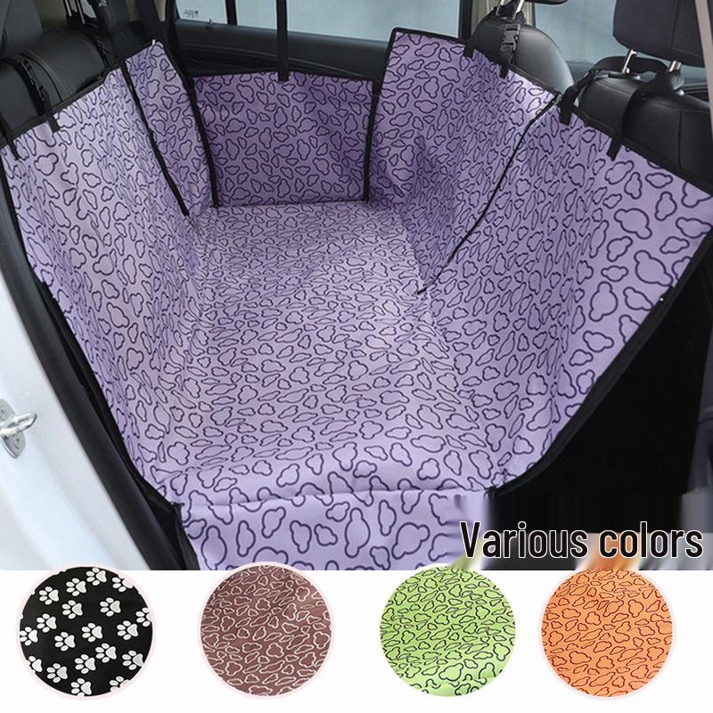 Ochranný potah na autosedačku pro domácí mazlíčky z oxfordské látky - 600D podložka pro psy na zadní sedadlo