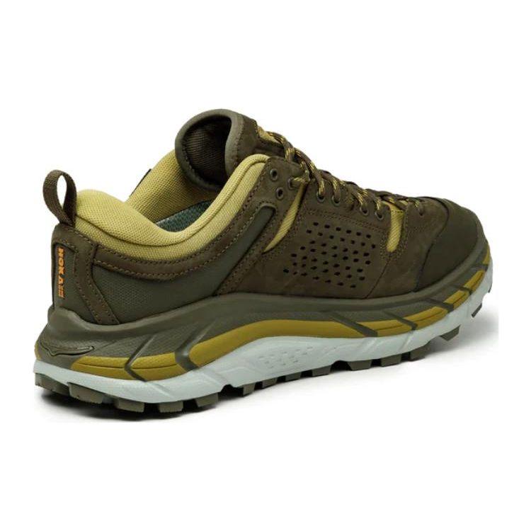 HOKA Tor Ultra Low GORE-TEX Dark Olive Mercury Tênis Unissex Verde 1130310-DOMR