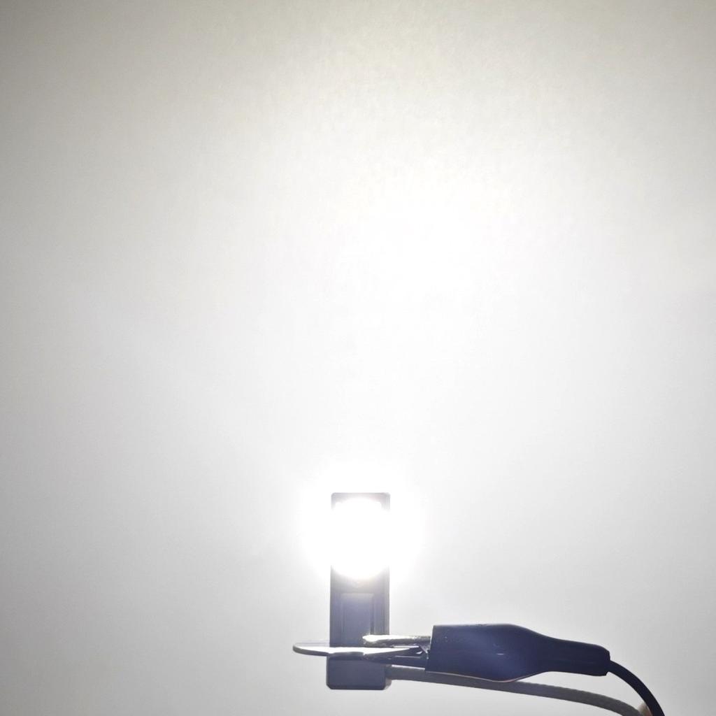 2 piezas H3 LED bombilla 9V-16V CANBUS 4000lm blanca potente