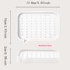 1PC Fashion Silicone Flexible Soap Dish Plate Bathroom Soap Holder Travel Holder Dish New Candy Color Hot SaleBathroom Soap Dish