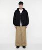 Agod Bio Washed Ripstop Hooded Jacket [Black]
