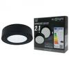 Downlight Okrąg Oczko Sufitowe Oprawa Sufitowa 6W Cct 2W1 Czarny Nt/Pt