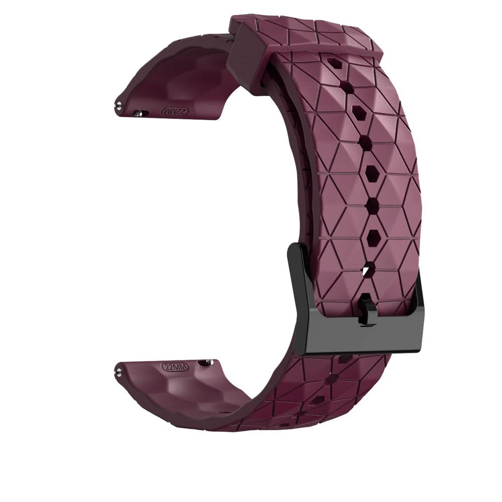 

22-мм силиконовый спортивный ремешок для Xiaomi Watch S4 Sport/S3/S2 46мм 42мм/S1 Active цвет 2/Mi Watch/REDMI Watch 5 Lite/Active ремешки 1pecs 22MM вино красного