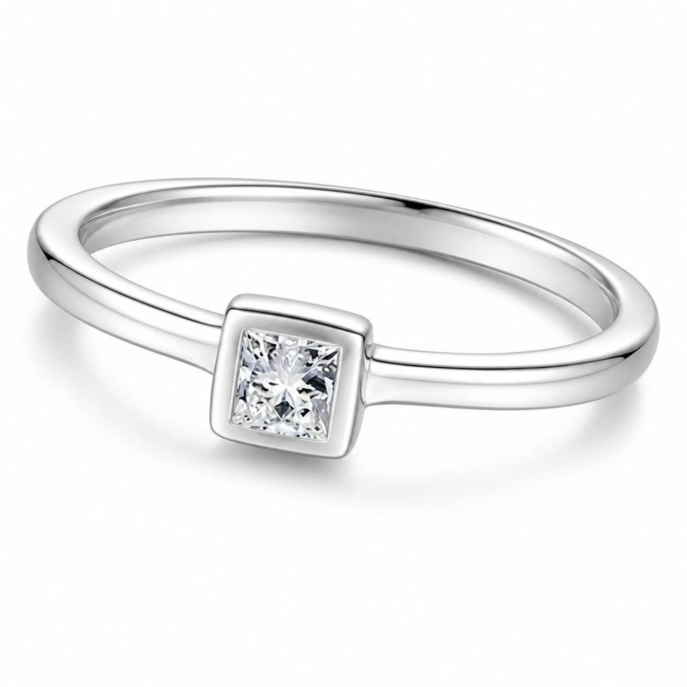 Mosan Moissanite 925 Silver Luxury Gemstone Ring 30pt Total Weight 1.3g Champagne Jinmei Code Model MS-JZ032