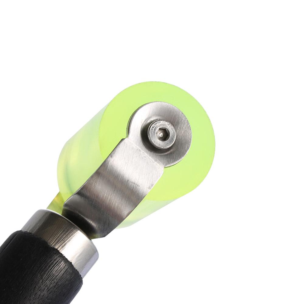 US 3CM/5CM Voice Insulation Cotton Rolling Wheel Durable Application Roller Car Sound Deadener Yellow Rubber Auto Interior Parts