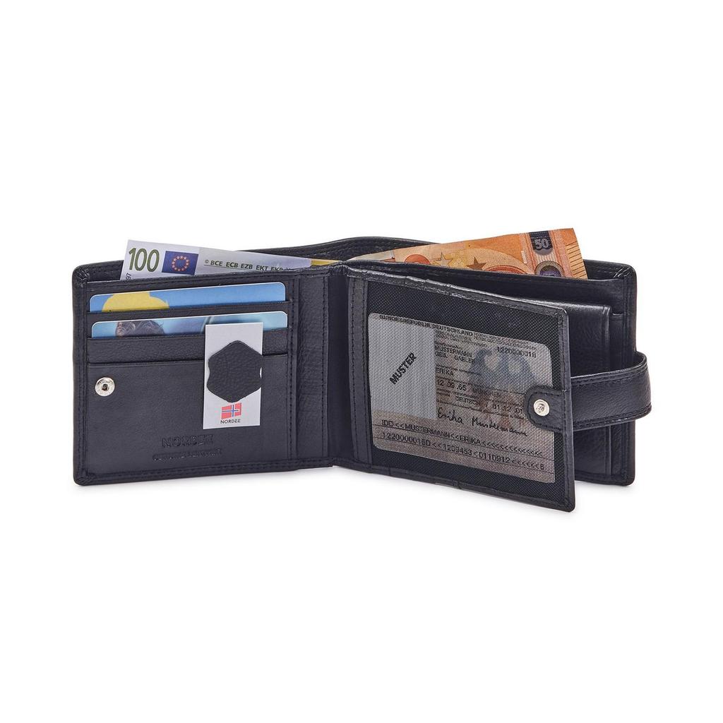 Skórzany Męski Portfel Nordee GW-2215 RFID