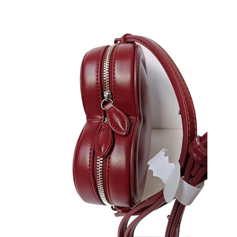 3D Heart Shaped Crossbody Bag, Chic Sweet and Cool Single Shoulder Purse, Trendy Geometric Ladies Handbag