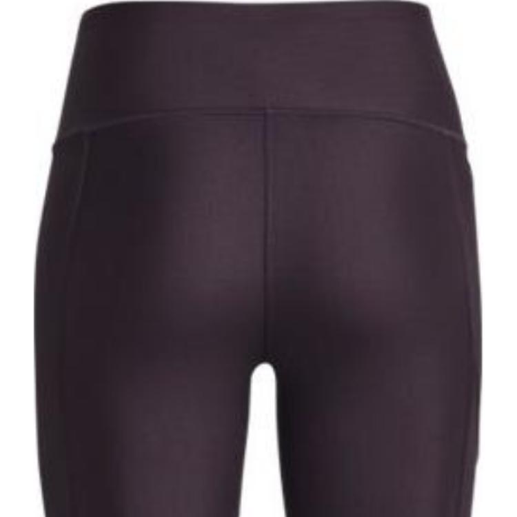 Under Armour Ankle Leg Shine Training Tight Color Block Fitness Pants Women Pants Purple 1373938-541