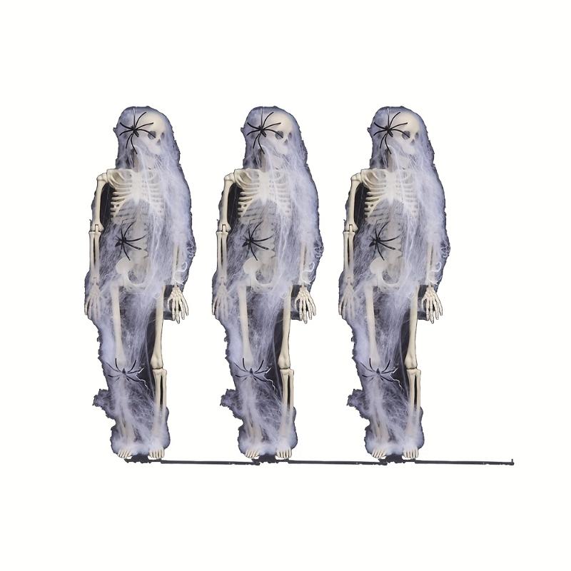 2025 Halloween Human Shape Skeleton,Posable Skeleton,Human Shape Bones Halloween Herror Decorations,Haunted House Horror Props