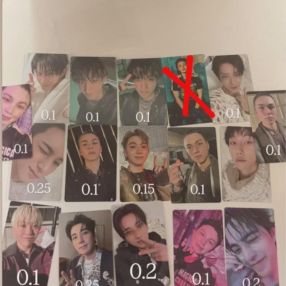 

Seventeen Thunder Photocard Sell