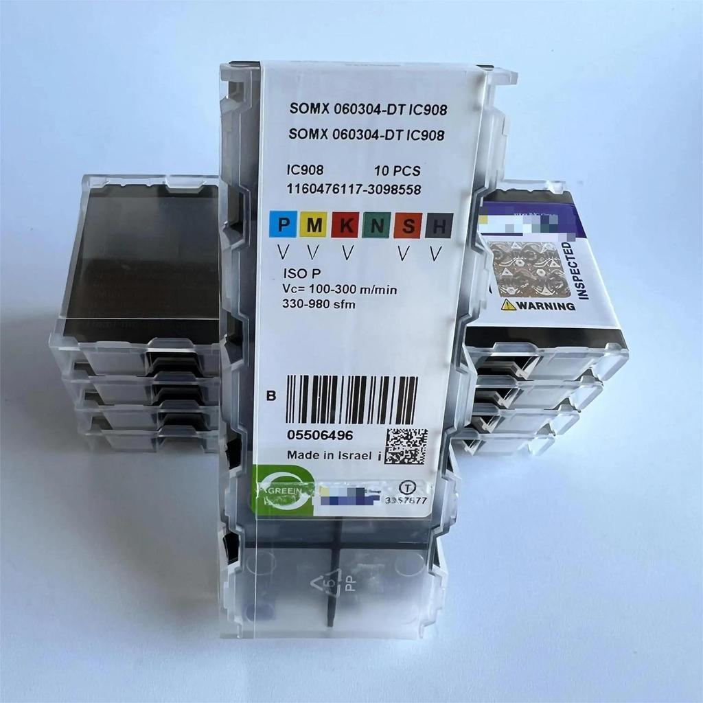 SOMX060304-DT IC908 /Industrielle Wendeschneidplatten aus Hartmetall 10 STK.