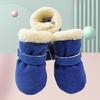4pc Thick Warm Windproof Winter Pet Dog Shoes Anti-slip Snow Booties Footwear