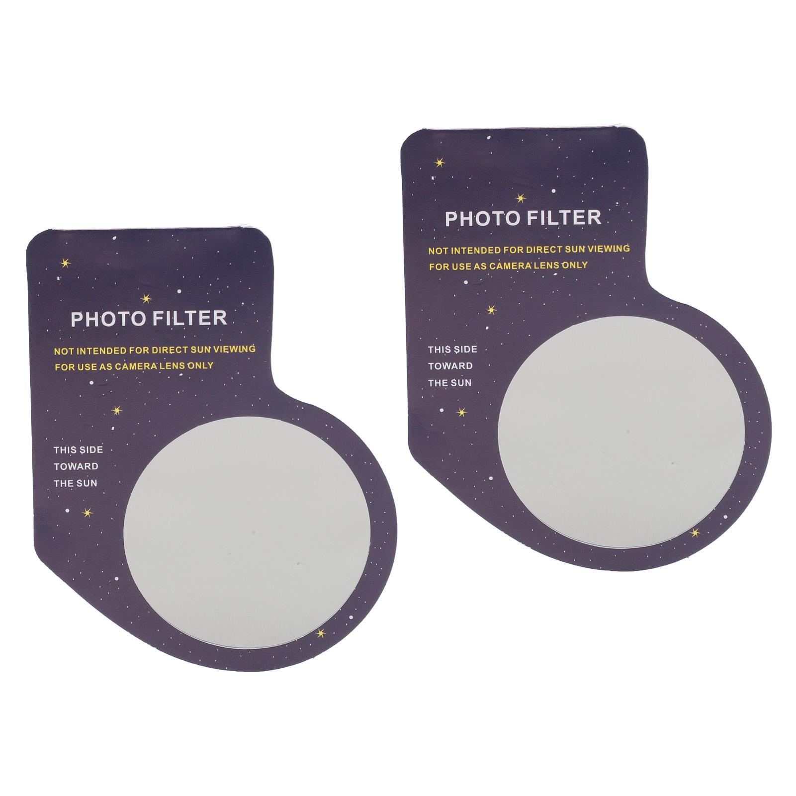 

Телефон Солнечная камера объектива изображения Защитный фильтр Eclipse Imaging Enhancing для смартфона 4 шт.