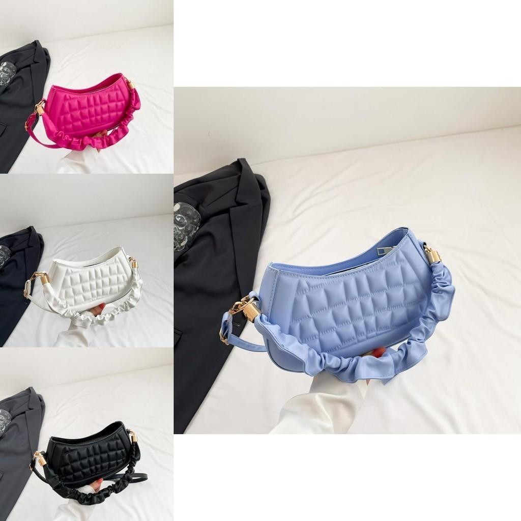 Chic Trendy Baguette Bag 2023 Summer Fashionable Handbag For Women Simple Shoulder Bag