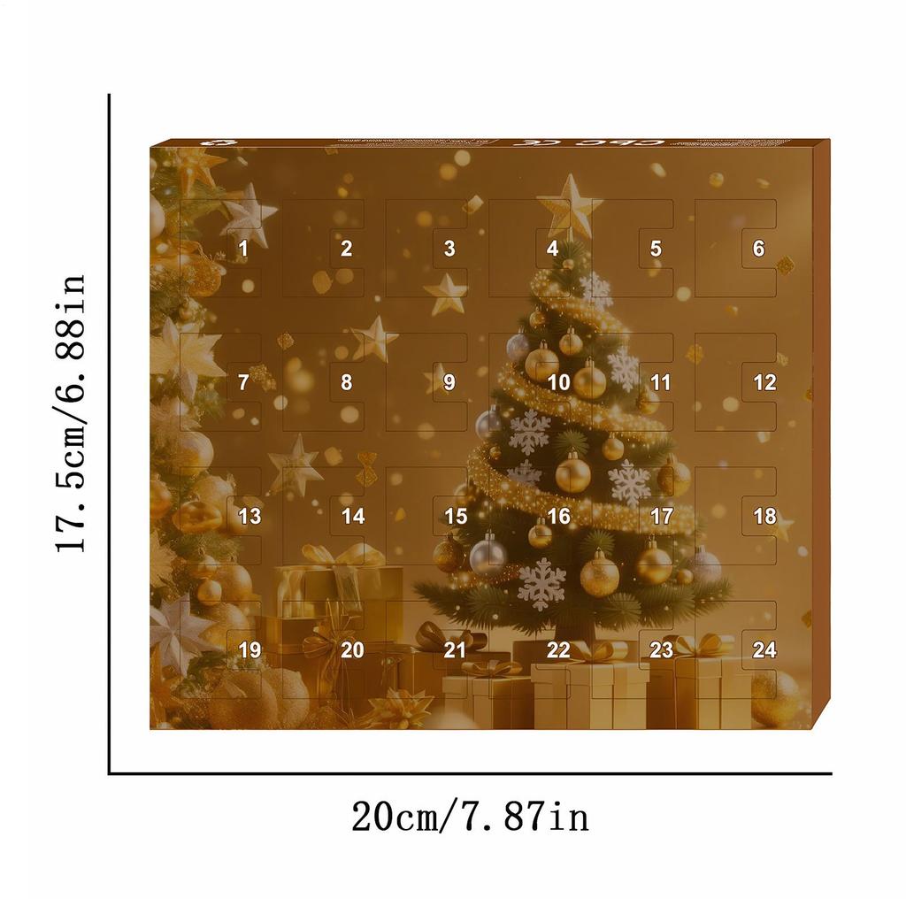 Christmas Advent Calendar DIY Bracelet 24-Days Countdown Jewelry Making Gift Box Calendar Advent 2025 Girls Bracelet Kit