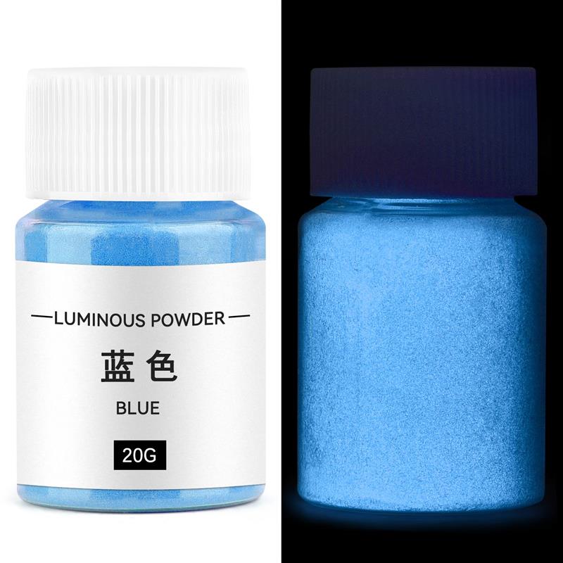 20g/Bottle Noctilucent Natural Mica Mineral Powder Soap Candle Epoxy Resin Dye Pearl  DIY Jewelry Crafts Making Accessory