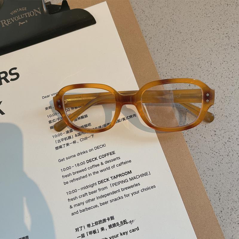 New Black Square Computer Glasses Frame Women Men Anti Blue Light Rectangle Eyewear Blocking Optical Spectacle Eyeglasses