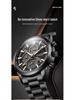 SOLLEN Men's Stainless Steel Waterproof Quartz Dress Watch