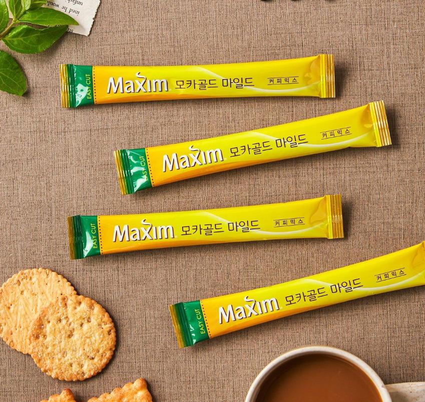 Maxim Mocha Gold Mild Coffee Mix 20 Sticks / 50 Sticks