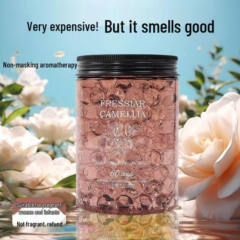 Premium Long-Lasting Car Air Freshener Diffuser - Odor Eliminating Scent Beads for Continuous Freshness