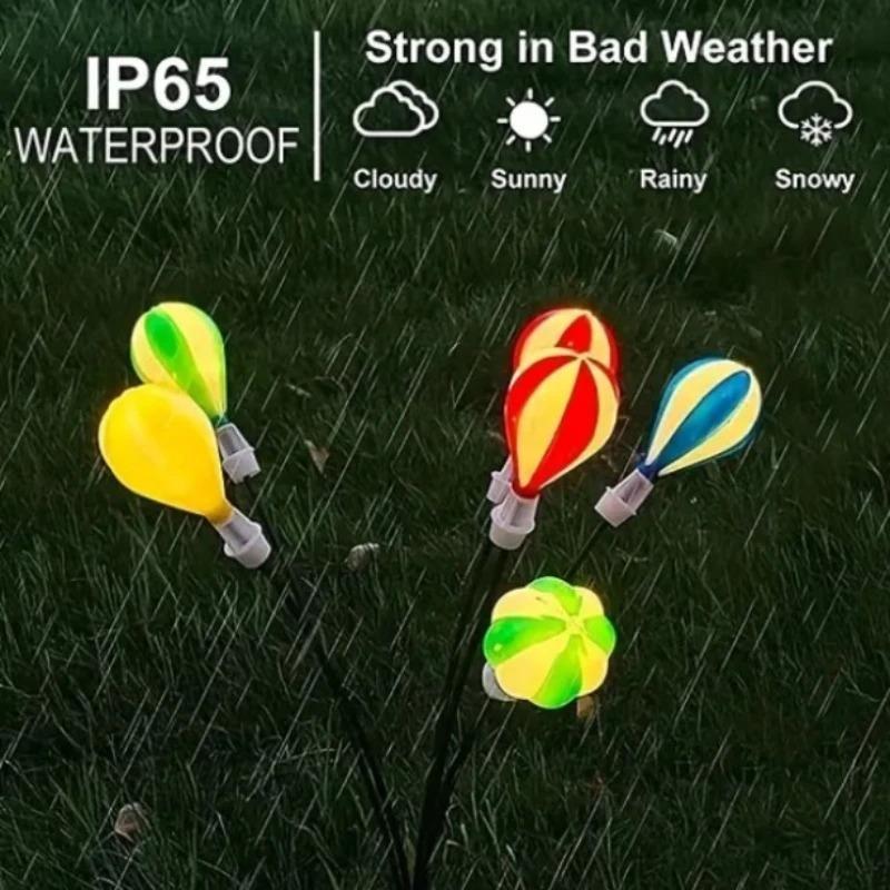 Solar-Außenleuchten Hof Haus Balkon Gärten Layout Wasserdichte Lichterkette Terrasse Rasen Dekoration Weihnachts- und Halloween-Dekor