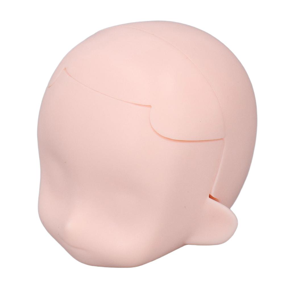 Blank Doll Head for 112 Ball Jointed Doll DIY Makeup Exquisite Removable Plastic Cement Doll Head