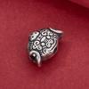 S925 Sterling Silver Mantra & Auspicious Beast Spacer Beads - DIY Beading & Weaving Accessories for Bracelets & Necklaces