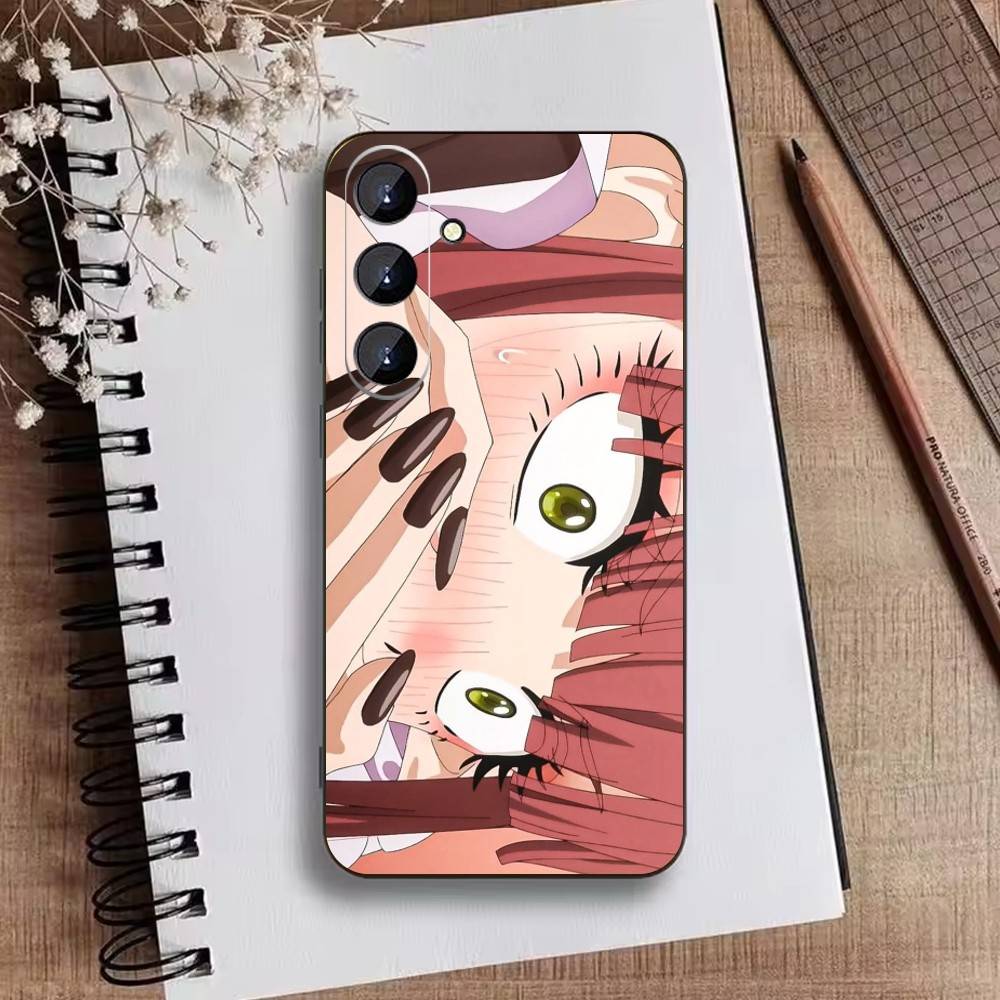 S-Darling Marin Kitagawa Colorful Silver Phone Case For Samsung Galaxy A73,A72,A71,A70,A52,A51 Others Soft Black Cover