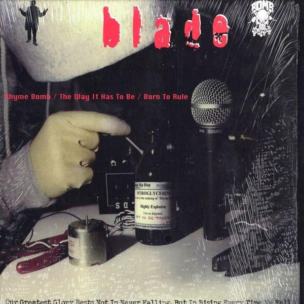 12inch Record BLADE - Rhyme Bomb BOMB2006 Bomb Hip-Hop Re 1997 US Rap & Hip-Hop/R&B Used