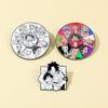 Japanese Cartoon Animation ONE PIECE Metal Badge King of Navigation Luffy Chopper Enamel Brooch Brooch Commemorative