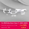 For Mercedes Benz Class-V - Car Interior Film Dashboard Piano Board Shift Center Console Anti-scratch Transparent TPU