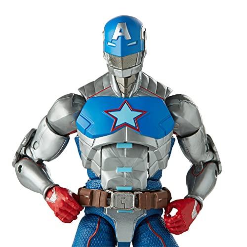 Hasbro Marvel Legends Series Gamerverse - Contest of Champions Civil Warrior 6-inch Action Figure F0250, Authentic, with Build-a-Figure Parts