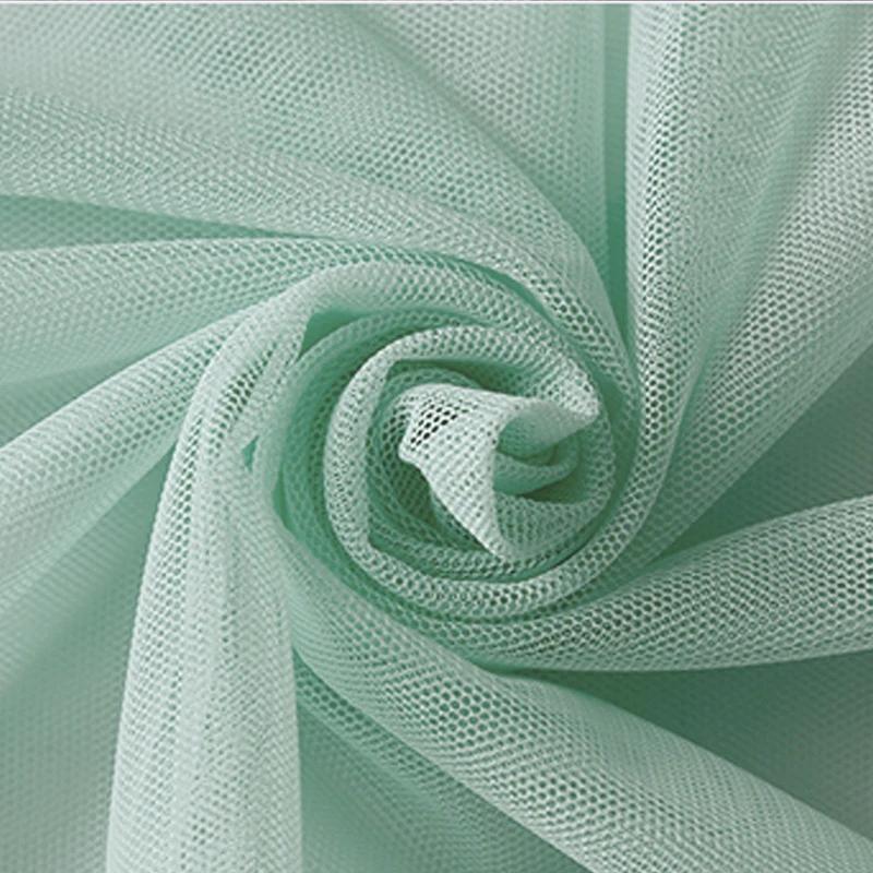 Encrypted Soft Mesh Tulle Fabric For Sewing Wedding Dress Wedding Decorations Curtains Mosquito Nets DIY Sewing Fabrics1m/5m/10m