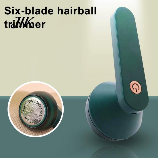 Portable Fabric Shaver Electric USB Rechargeable 6-Leaf Blades Sweater Defuzzer Lint Remover Cordless Clothes Fuzz Pills Trimmer Quick Charge